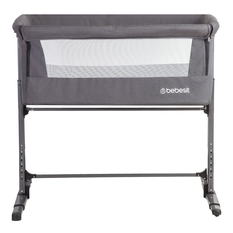 BEBESIT - Cuna Colecho con Mosquitero MySide LX Gris Bebesit