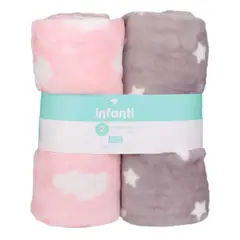 INFANTI - Pack 2 Mantas Niña