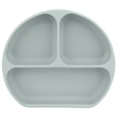 INFANTI - Plato Con Divisiones Azul