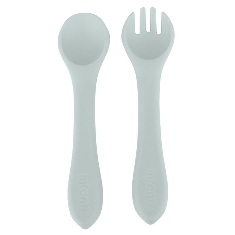 INFANTI - Set Cuchara Y Tenedor Azul Infanti