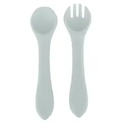 INFANTI - Set Cuchara Y Tenedor Azul
