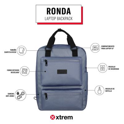 Imagen 2 del producto Mochila Notebook Ronda 5Xt 15""