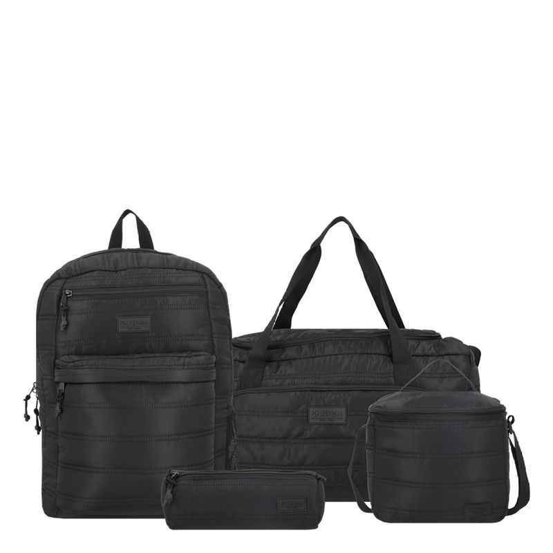 XTREM - Megapack 2.0 Mochila + Lonchera + Estuche + Bolso 5XT  Xtrem