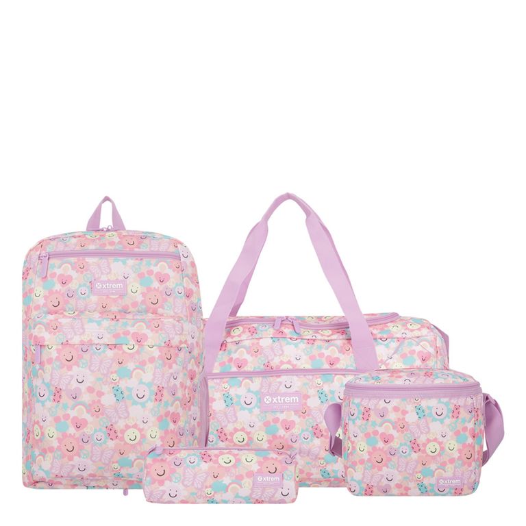 Megapack 2.0 Mochila + Lonchera + Estuche + Bolso 5XT