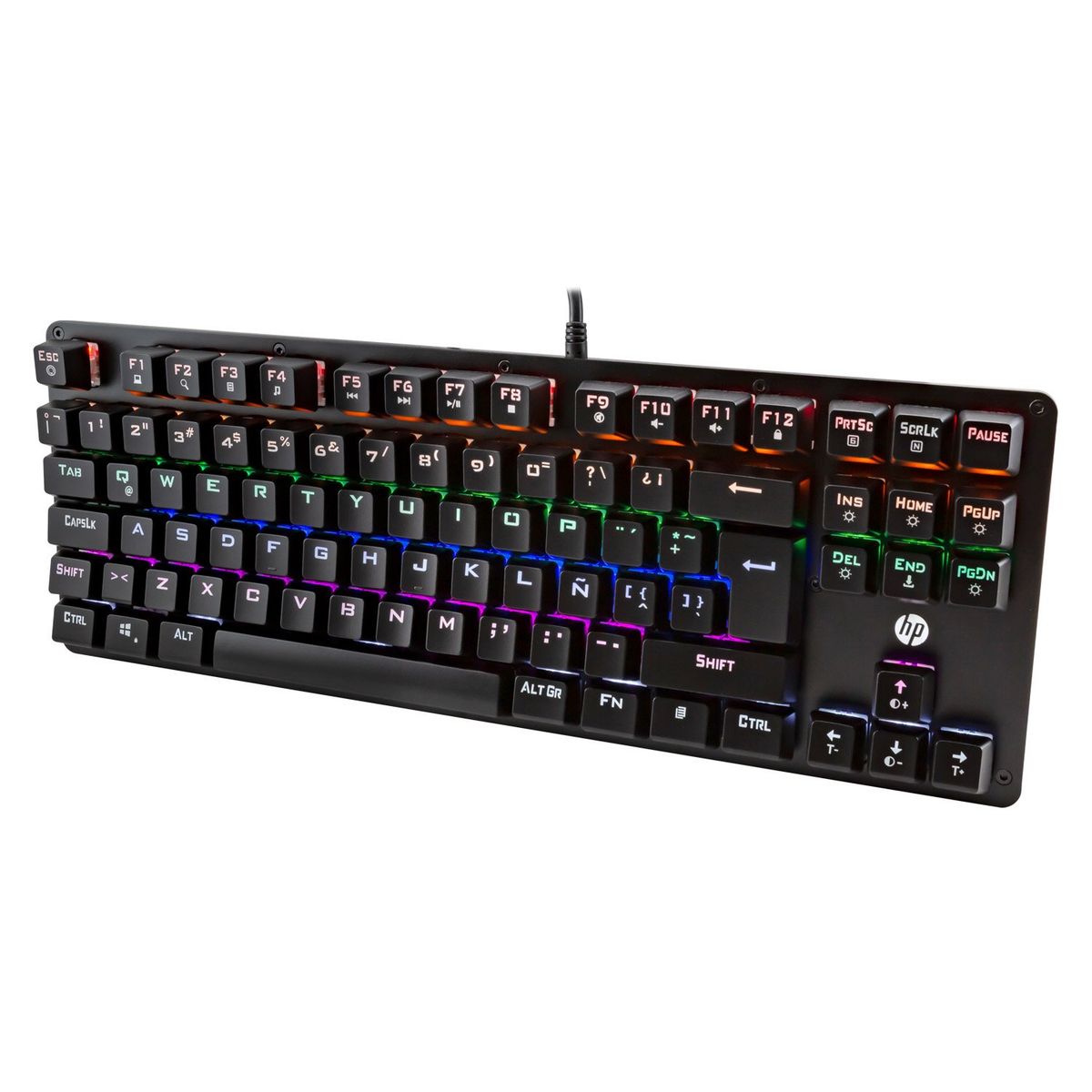HP - Teclado Gamer Gk200 Mec Reduc Rgb Hp