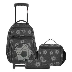 XTREM - Run Pack Mochila con Ruedas + Lonchera + Estuche 5XT