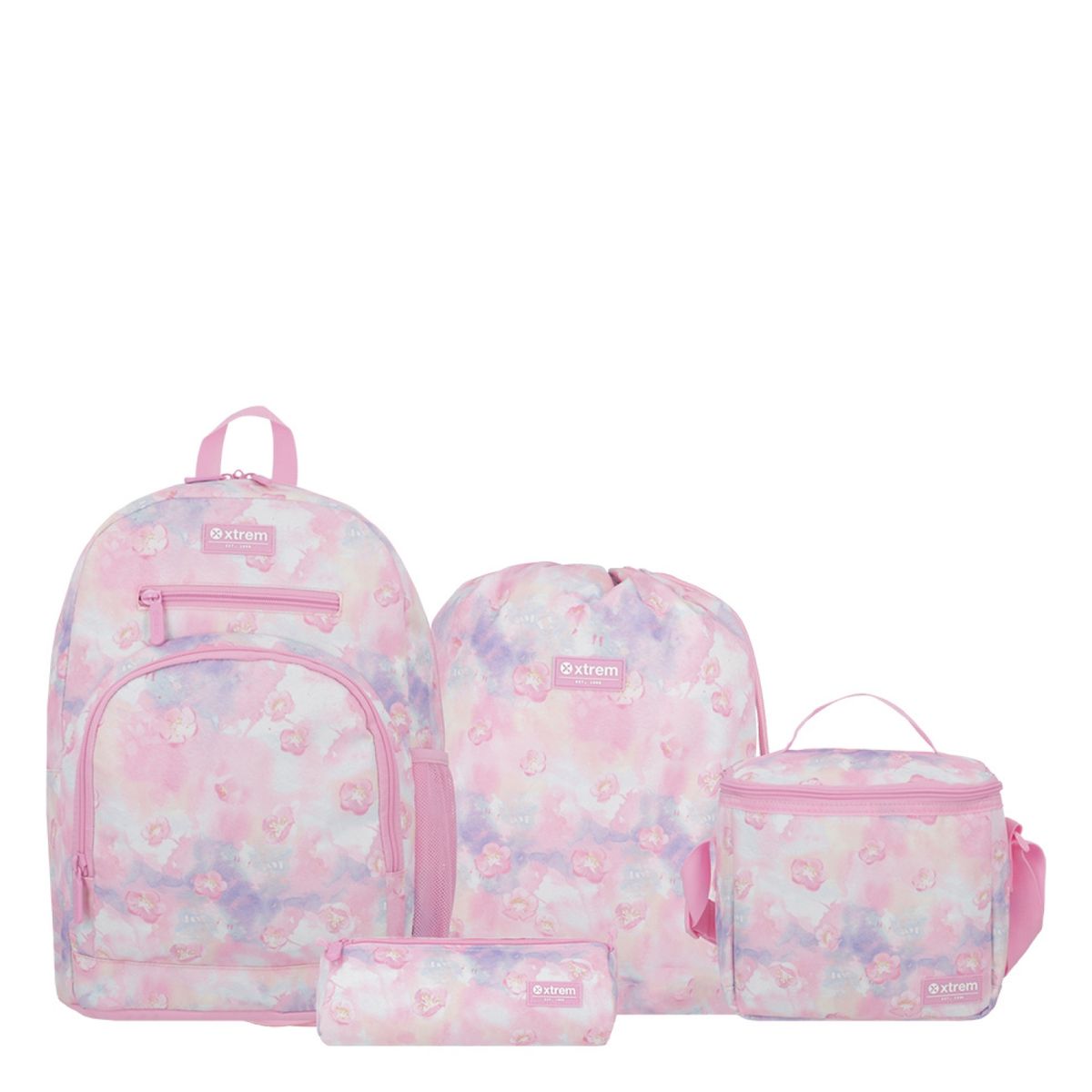 XTREM - Multipack Mochila + Lonchera + Estuche + Bolso 5XT  Xtrem