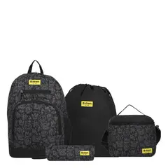 XTREM - Multipack Mochila + Lonchera + Estuche + Bolso 5XT