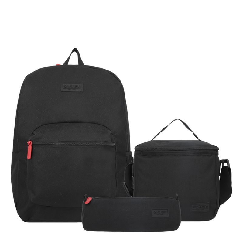 XTREM - Triple Pack Mochila + Lonchera + Estuche 5XT  Xtrem