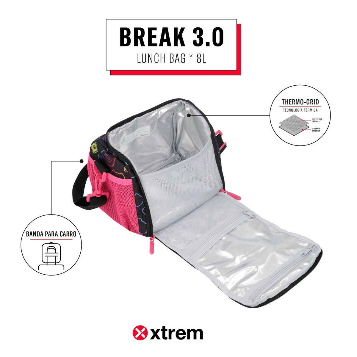 XTREM - Lonchera Térmica Break 3.0 5XT Xtrem