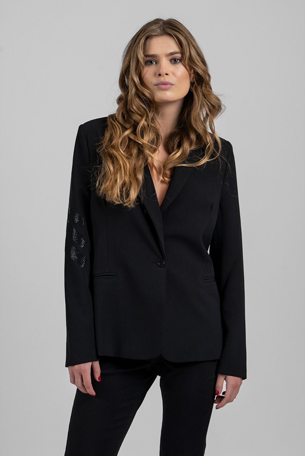 LOLITA POCKET - Blazer Luc Negro Lolita Pocket