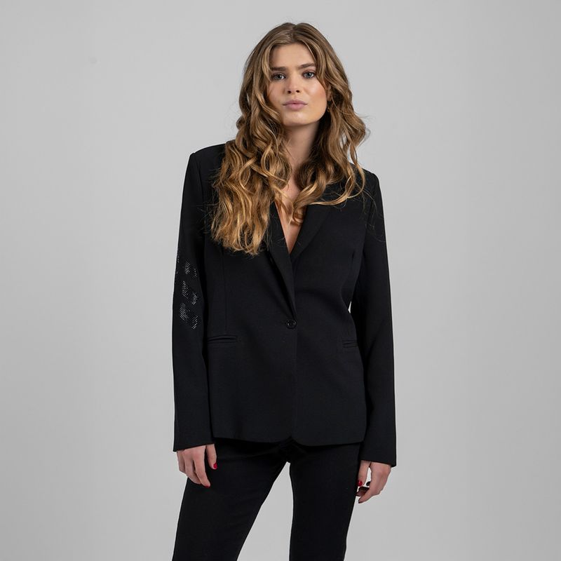 LOLITA POCKET - Blazer Luc Negro Lolita Pocket