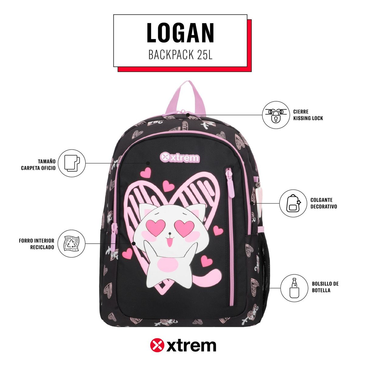 XTREM - Mochila  Logan 5XT Xtrem