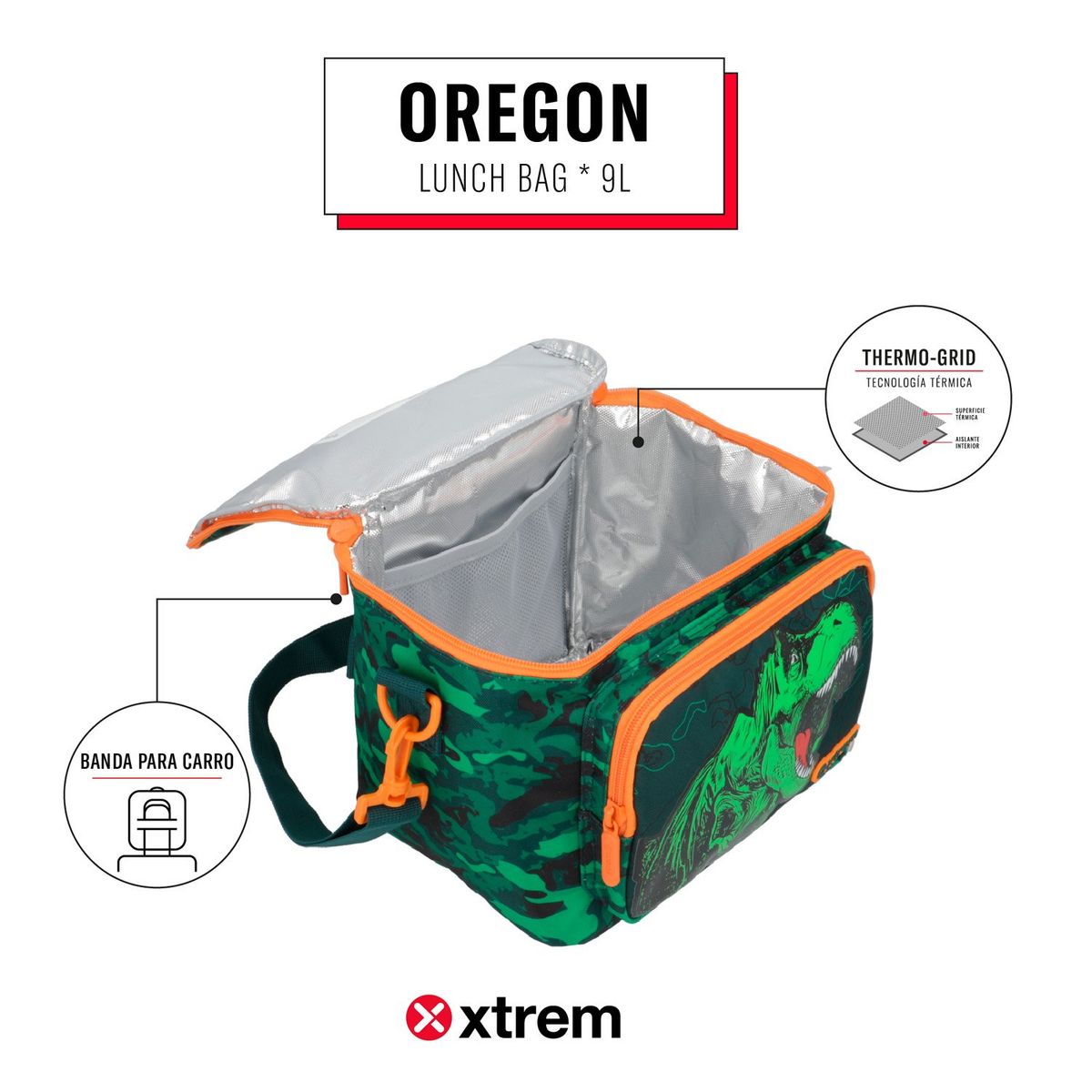 XTREM - Lonchera Térmica Oregon 5XT  Xtrem