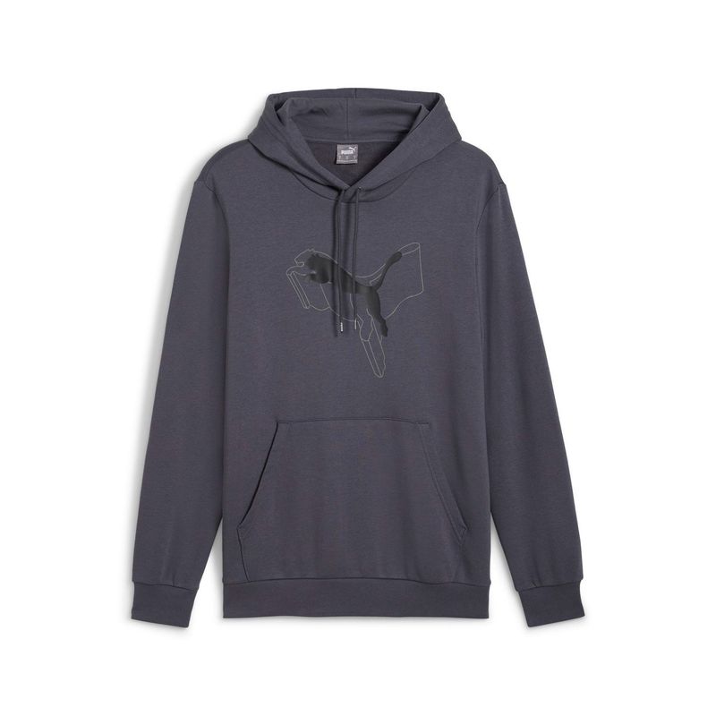 PUMA - Polerón Hoodie Casual Algodón Hombre Puma