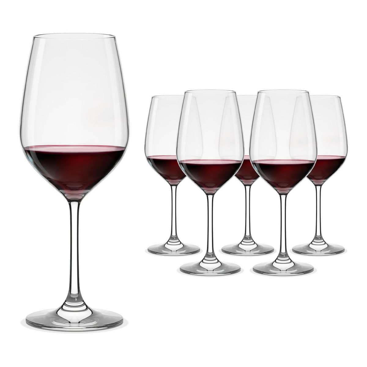 HAUSMANN - Set 6 Copas Vino Cristal 495 ml Montalcino Hausmann
