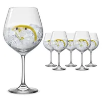 Set 6 Copas Gin Cristal 750 ml