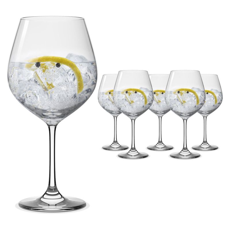 HAUSMANN - Set 6 Copas Gin Cristal 750 ml Hausmann