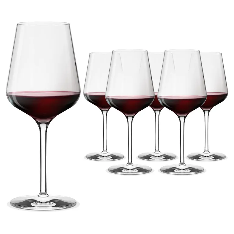 Set 6 Copas Vino Cristal 650 ml Bekaa