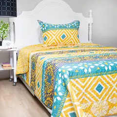 DORAL - Quilt Estampado Deluxe Reversible D/3 1.5 Plaza