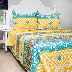 DORAL - Quilt Estampado Deluxe Reversible D/3 2 Plazas