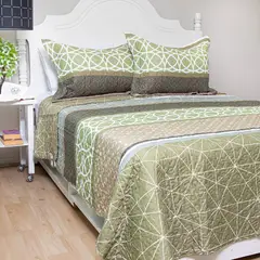DORAL - Quilt Estampado Deluxe Reversible D/5 2 Plazas