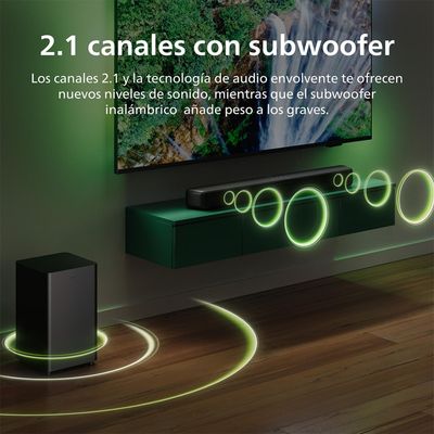 Imagen 2 del producto Soundbar con Subwoofer TAB5309 120W