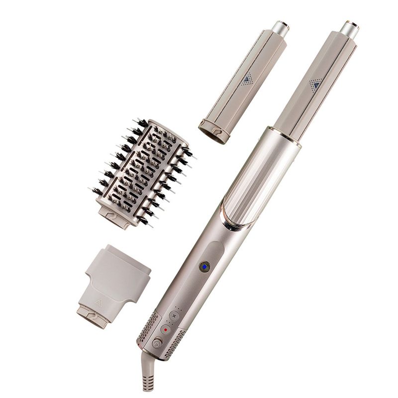 SHARK - Secador Multistyler FlexsStyle Silver 3 en 1 Shark
