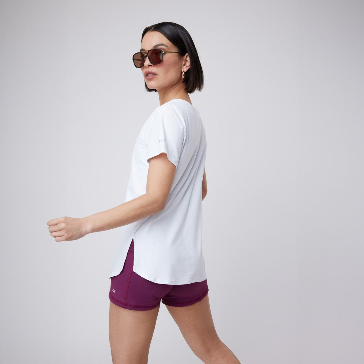JOYFITTERS - Polera Manga Corta Deportiva Mujer Joyfitters