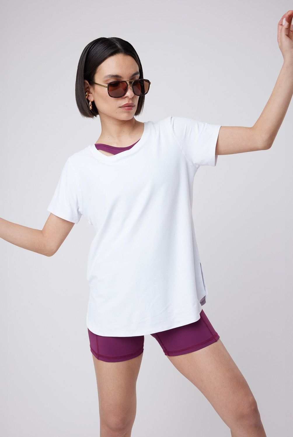 JOYFITTERS - Polera Manga Corta Deportiva Mujer Joyfitters