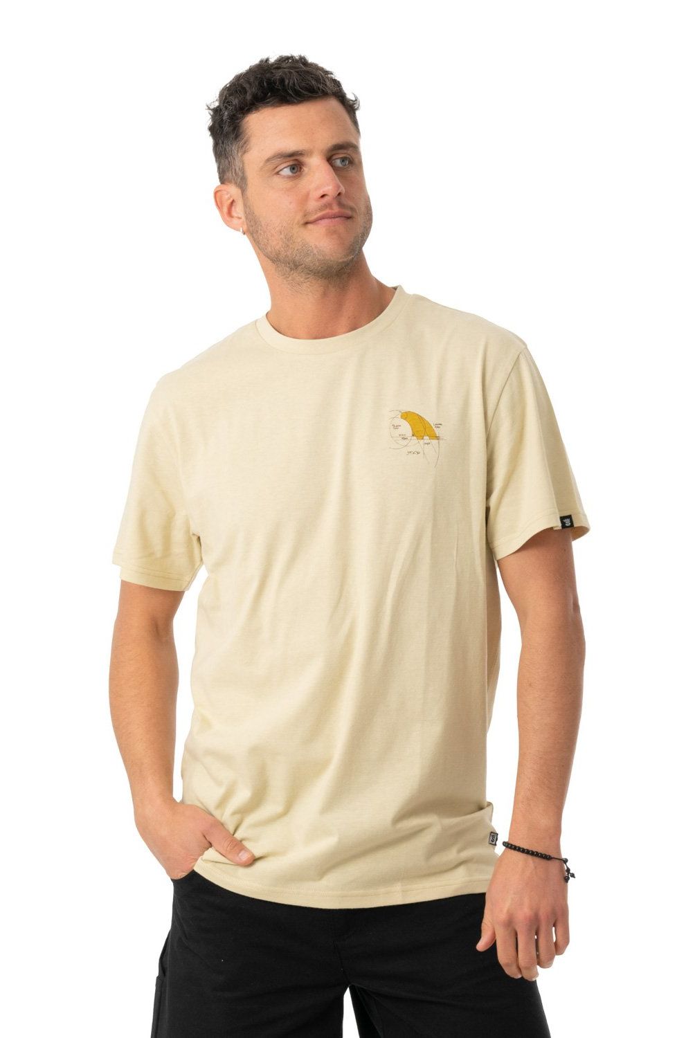 STOKED - Polera Manga Corta Casual Hombre Stoked