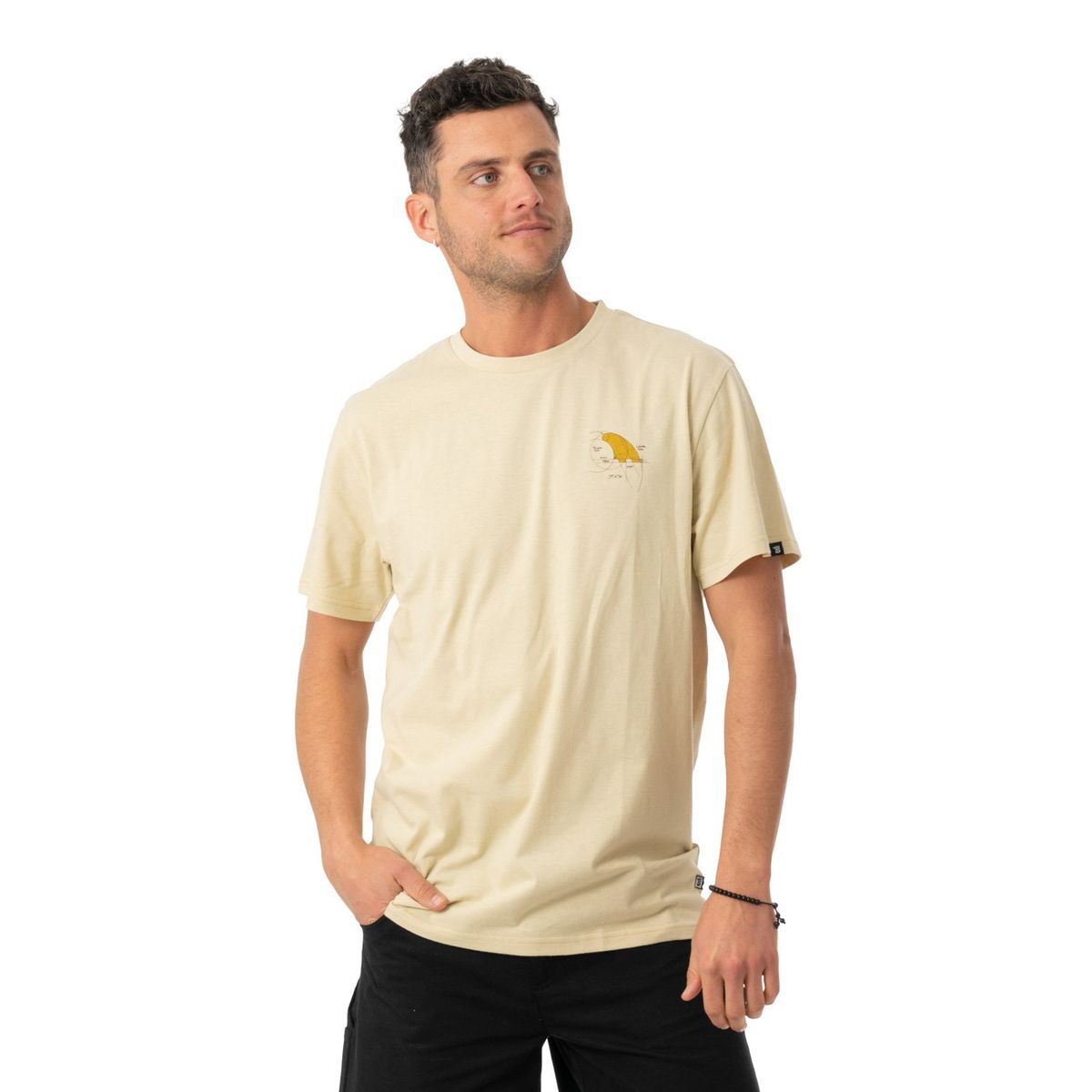STOKED - Polera Manga Corta Casual Hombre Stoked