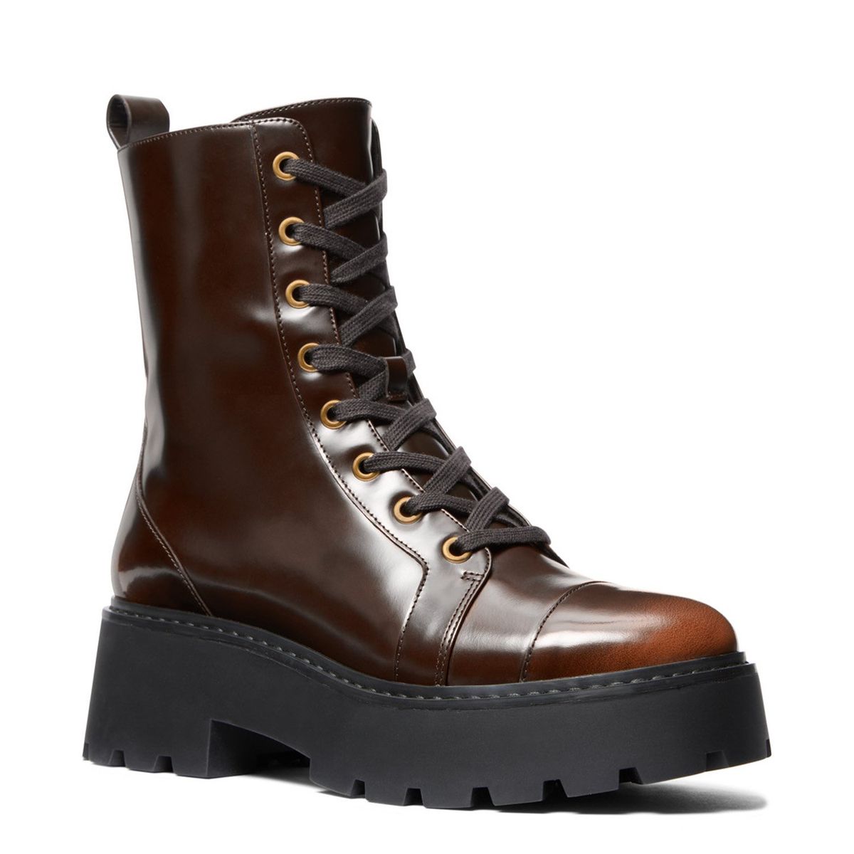 MICHAEL KORS - Botín Mujer Cuero Café Michael Kors