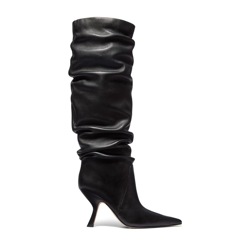 MICHAEL KORS - Bota Kitten Heel Mujer Cuero Negro Michael Kors