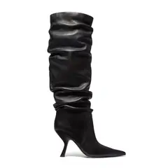 MICHAEL KORS - Bota Kitten Heel Mujer Cuero Negro