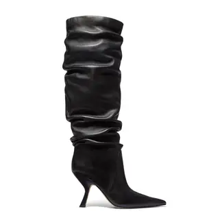 MICHAEL KORS - Bota Kitten Heel Mujer Cuero Negro
