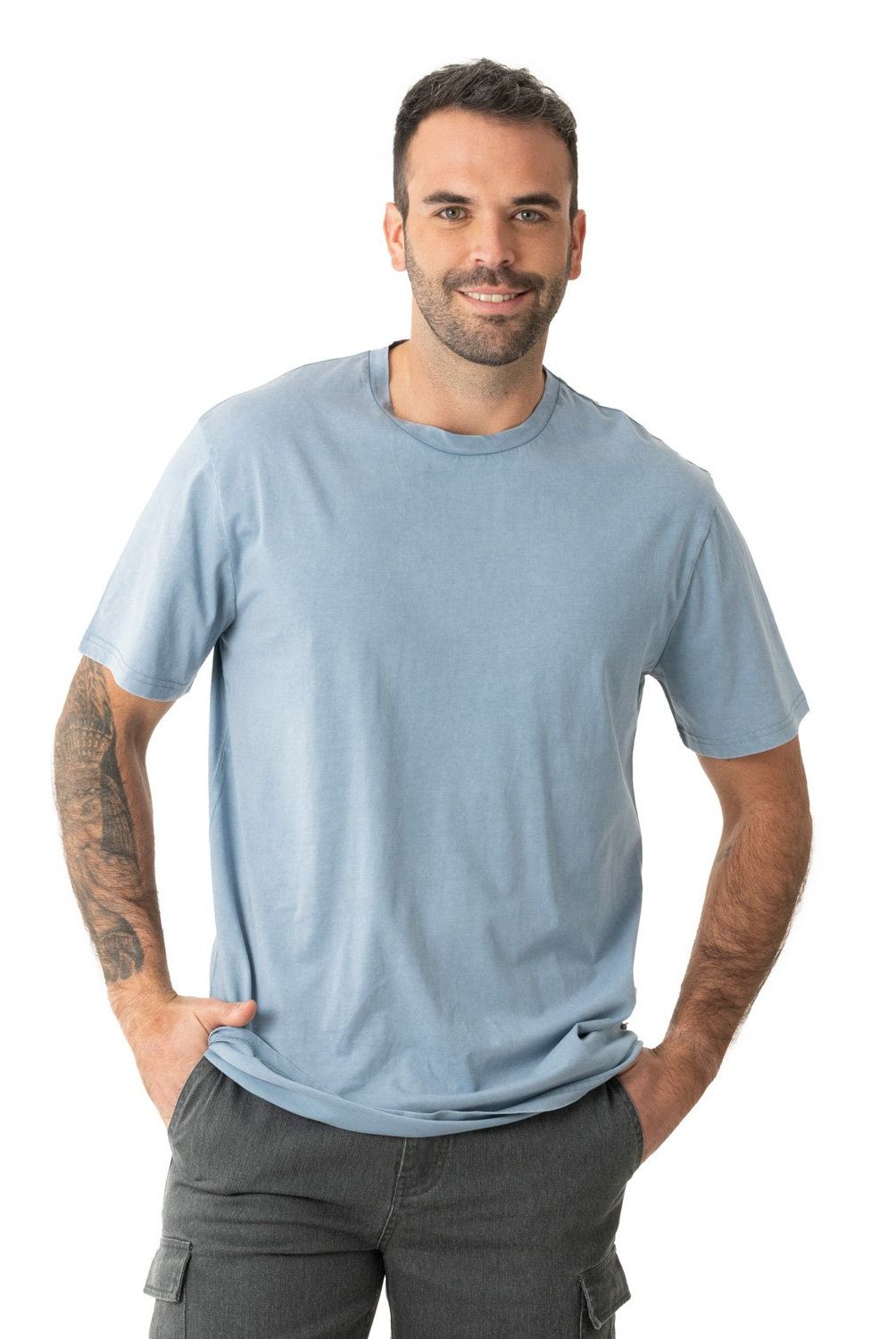 KIVUL - Polera Manga Corta Algodón Hombre Kivul