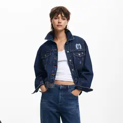 DESIGUAL - Chaqueta Denim Mickey Mujer