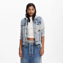 DESIGUAL - Chaqueta Vaquera Trucker Mujer