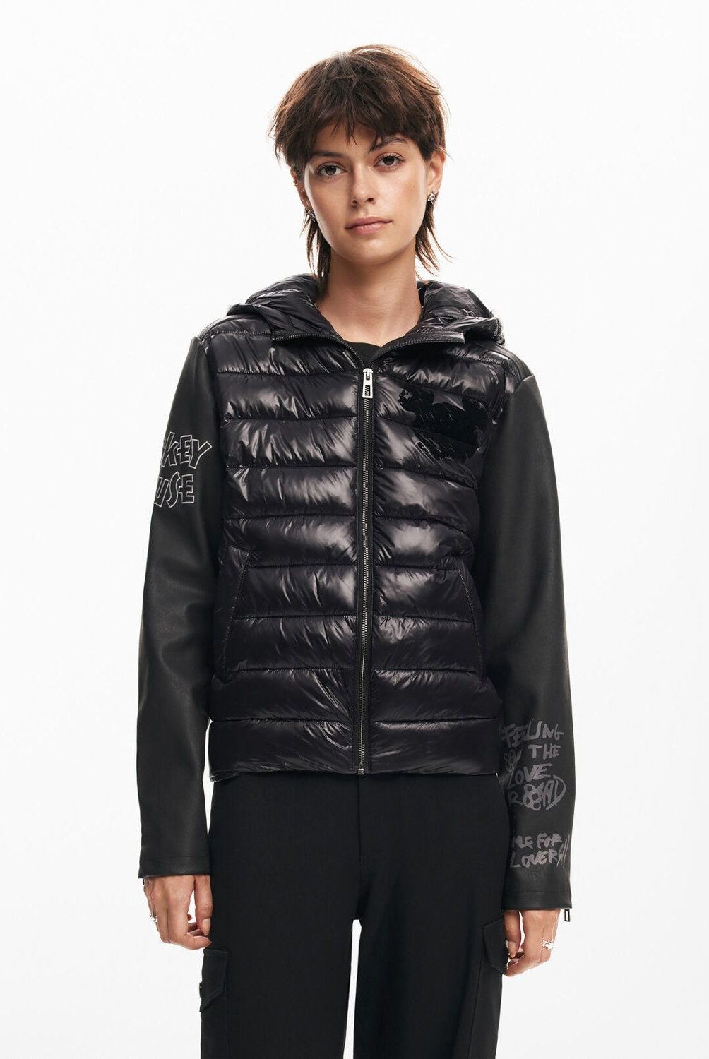 DESIGUAL - Chaqueta Mickey Mouse Mujer Desigual