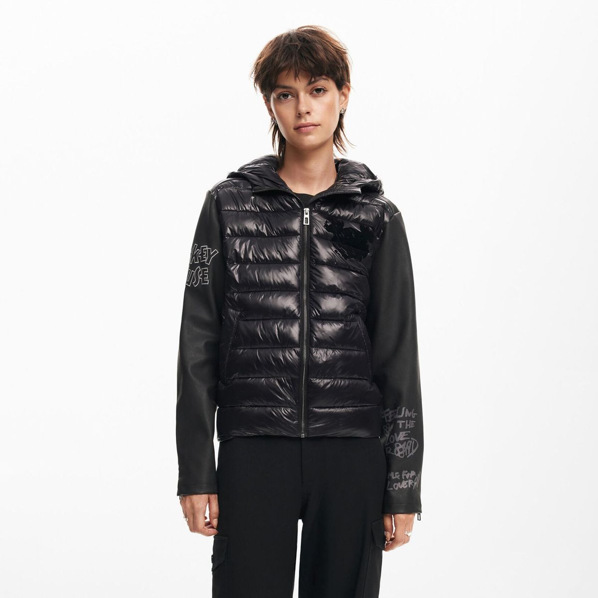 DESIGUAL - Chaqueta Mickey Mouse Mujer Desigual