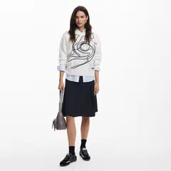 DESIGUAL - Sweater Trazos M. Christian Lacroix Mujer