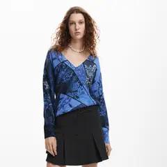 DESIGUAL - Sweater Estampado Arty Mujer