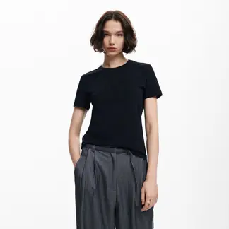 DESIGUAL - Polera Imagotipo Strass Mujer