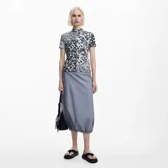 DESIGUAL - Polera Patchy Flores De Mujer