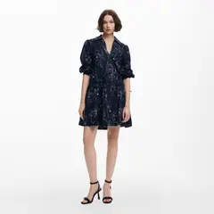 DESIGUAL - Vestido Mini Caras Mujer