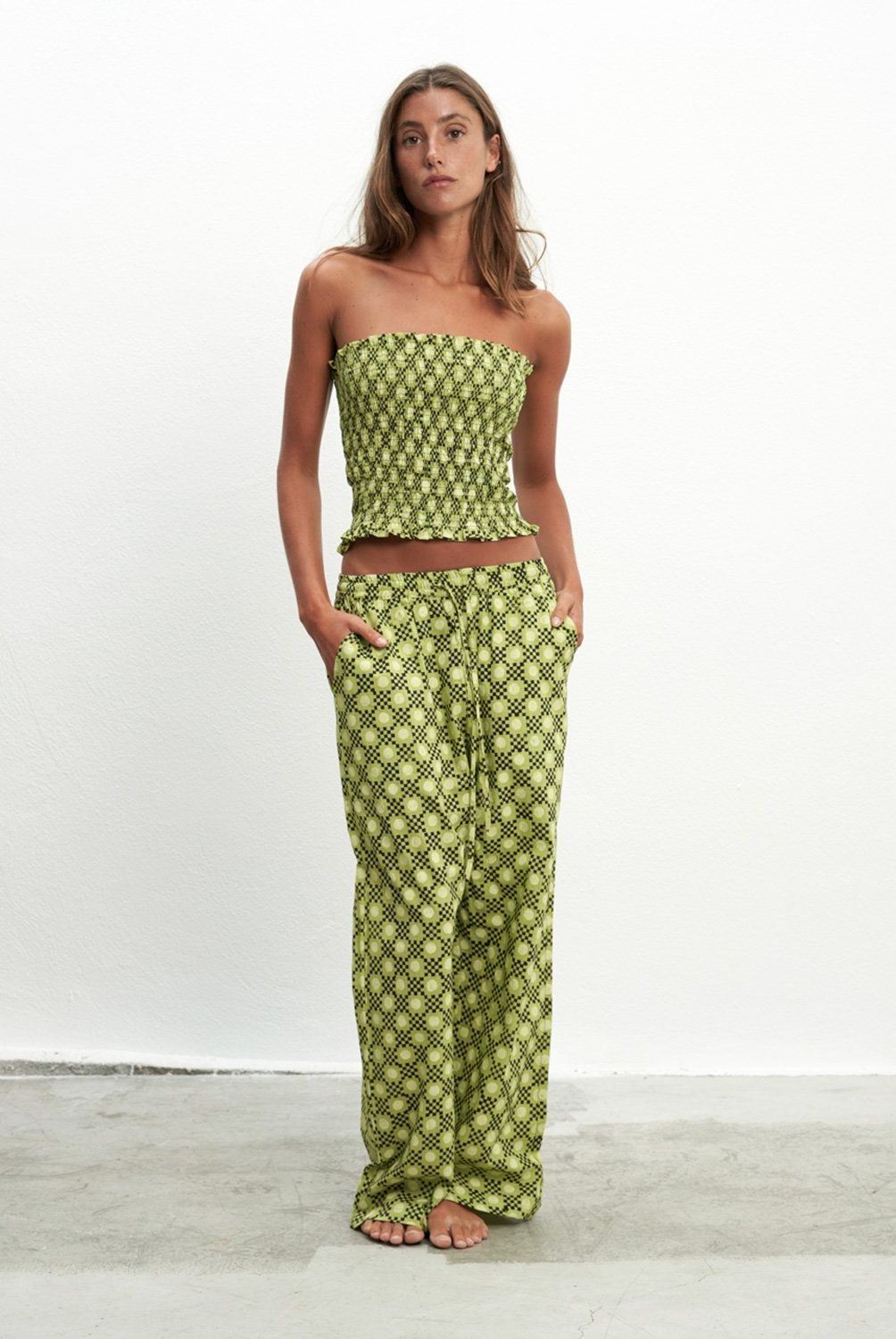 PAR & ESCALA - Pantalón Estampado Mujer Par&Escala