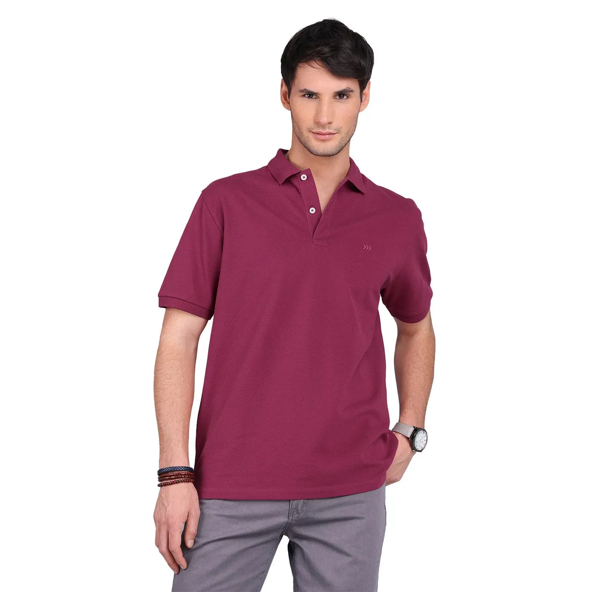 ARROW - Polera Polo Manga Corta Algodón Hombre Arrow