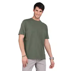 ARROW - Polera Manga Corta Cuello Redondo Algodón Hombre