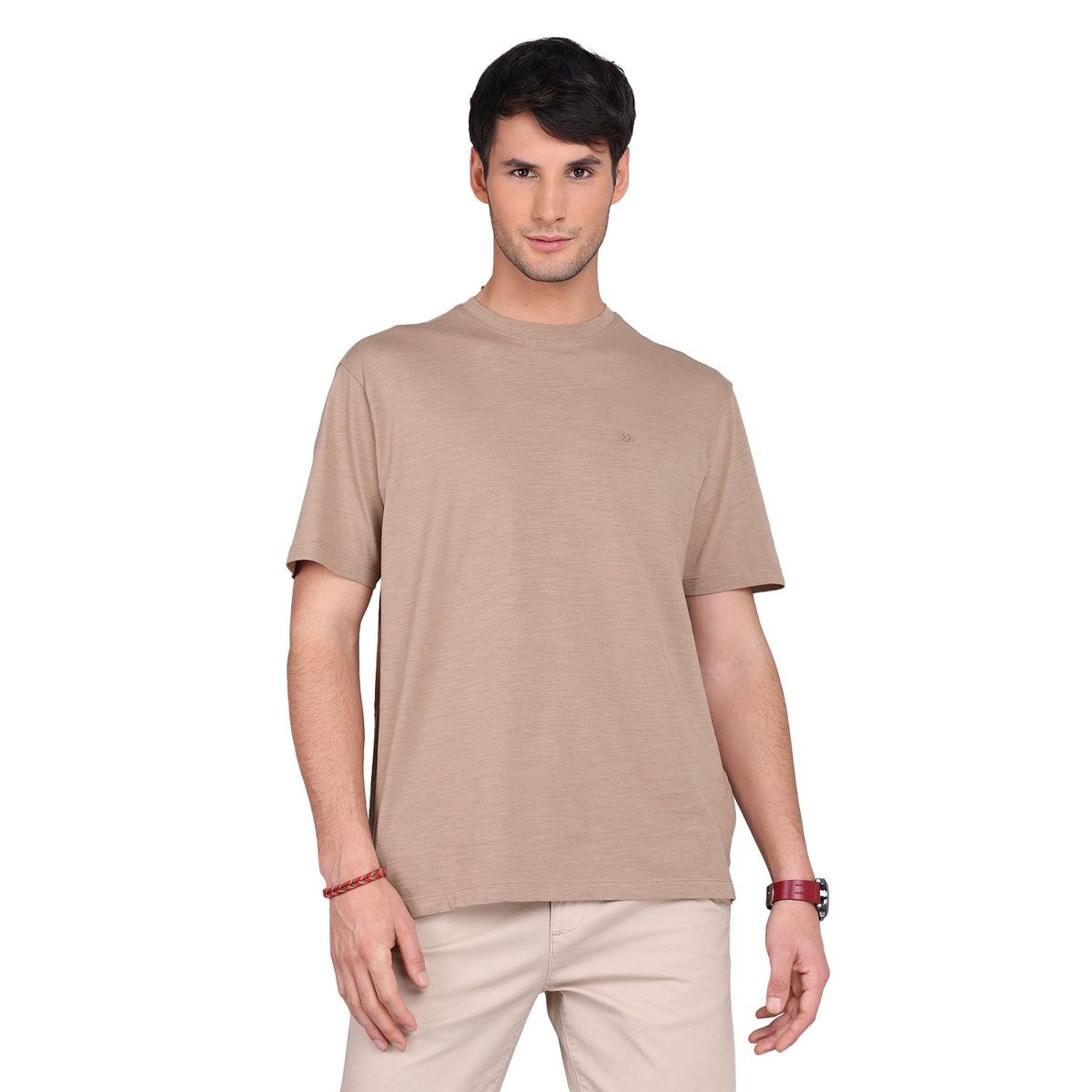 ARROW - Polera Manga Corta Cuello Redondo Algodón Hombre Arrow